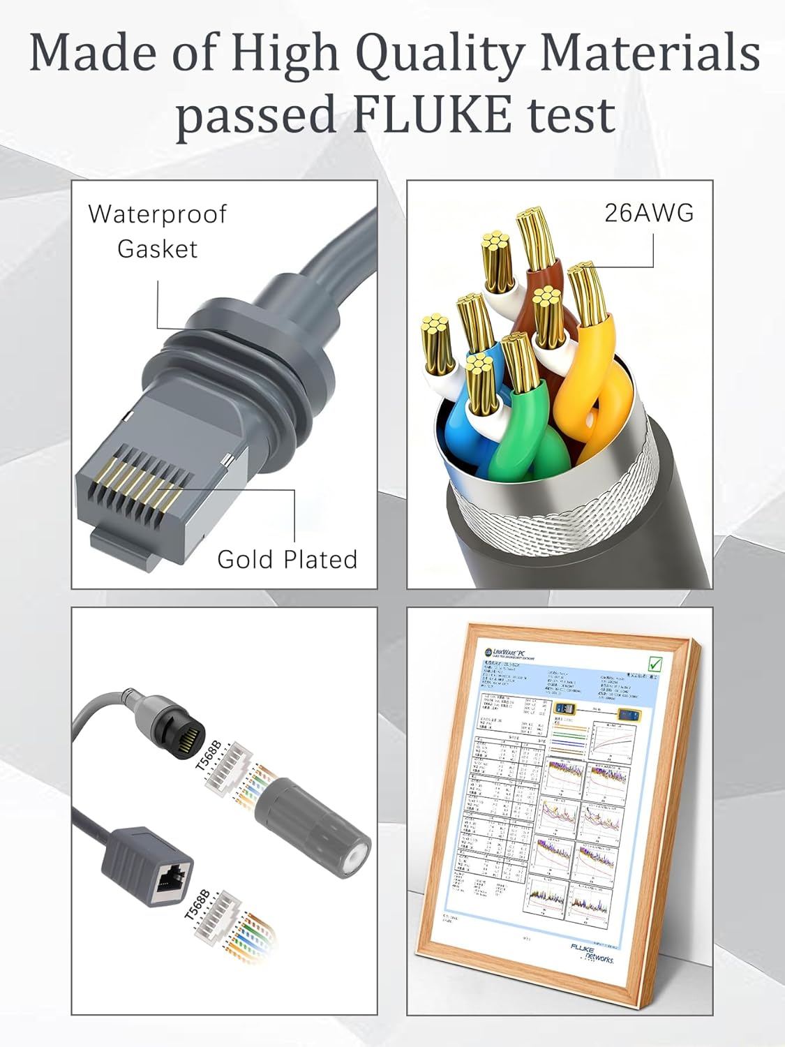 Starlink Ethernet Adapter Cable for starlink gen 3/Mini Dish IP68 Waterproo - Product image 9