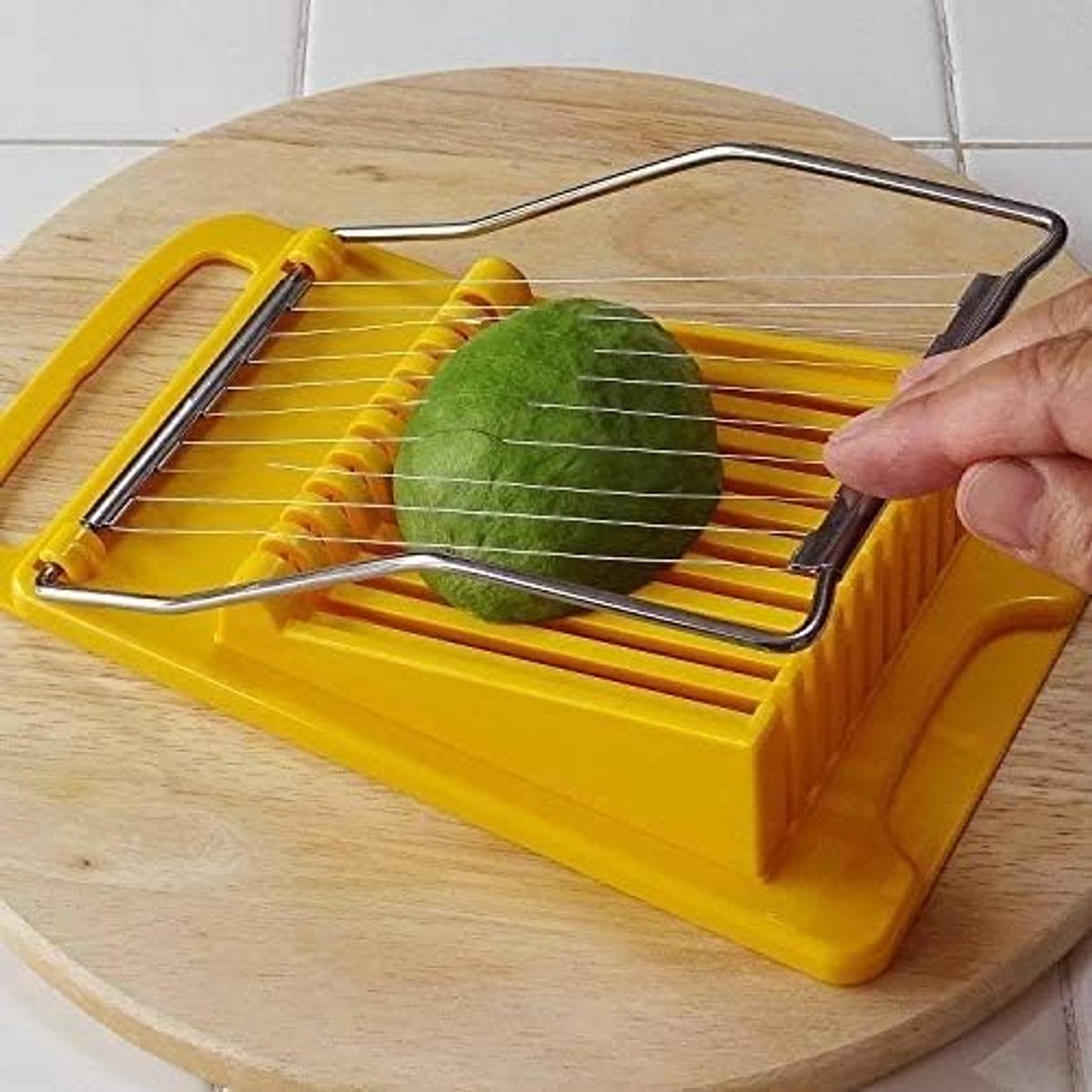 Meat Slicer - Luncheon Meat Slicer - Egg Slicer - Multifunctional Kitchen Aid - Suitable for bananas, avocados, and vegetables; dishwasher safe.