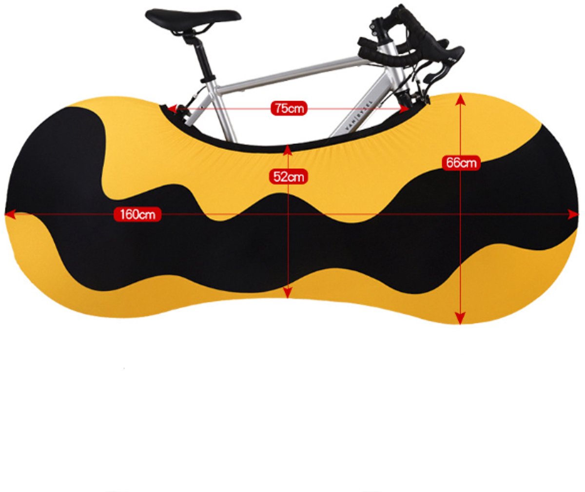 Dust and sun protection bicycle cover - Protective cover for outdoor bicycles - Suitable for racing bikes, mountain bikes and regular bicycles. - Product image 2
