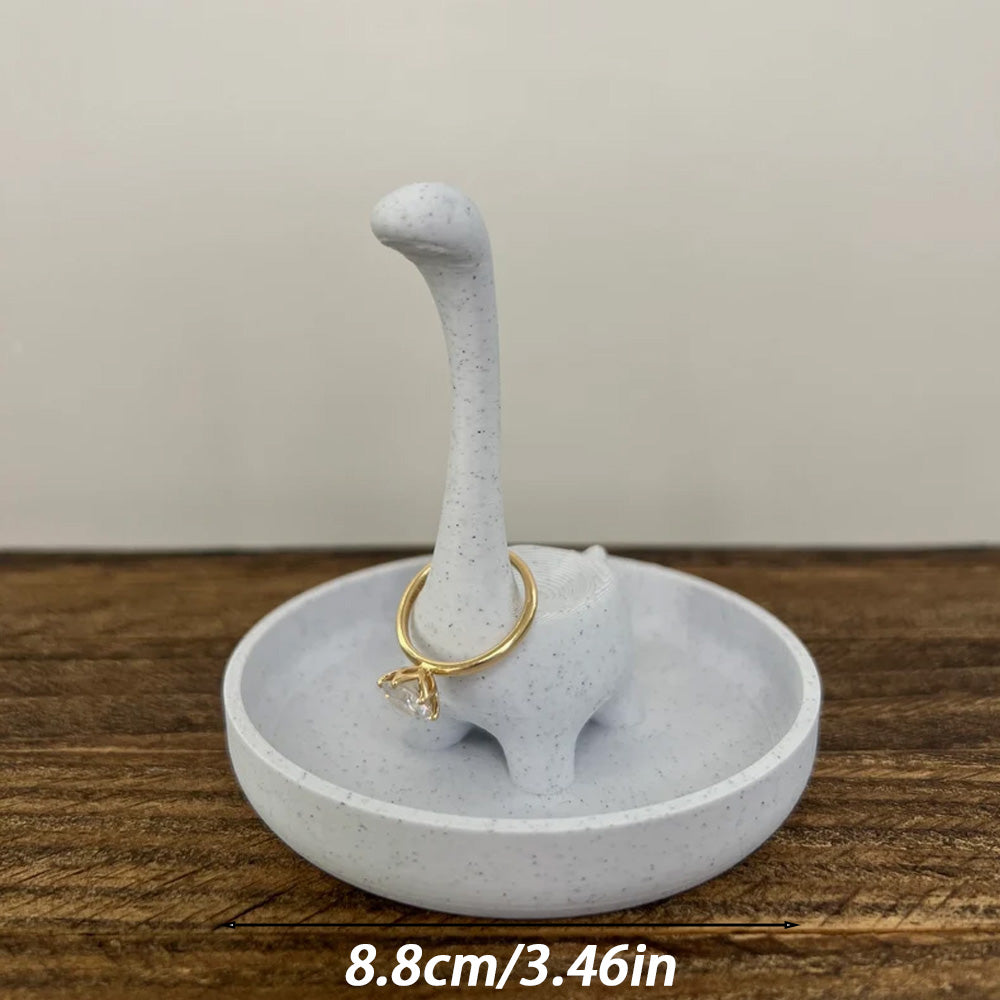 Dinosaur Jewelry Holder for Adorable Ring Display Cute Dino Ring Stand for Ring Storage Dino Ring Organizer Jewelry Display Ring Dish Tray - Product image 5