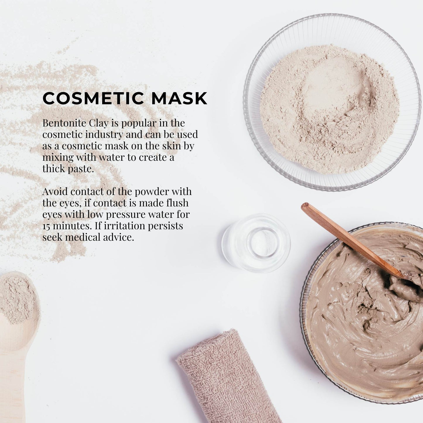 1.1Kg Organic Sodium Bentonite Clay Powder Tub Bucket - Cosmetic Montmorillonite - Product image 6