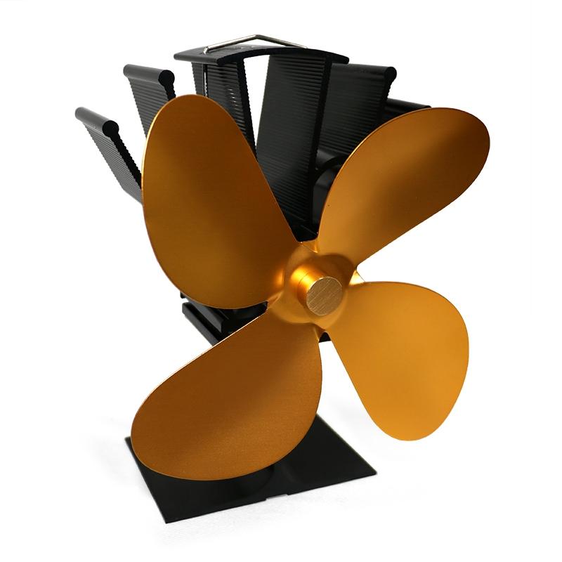 Eco - friendly Heat Powered Stove Fan for Wood - Gas - Pellet Stoves