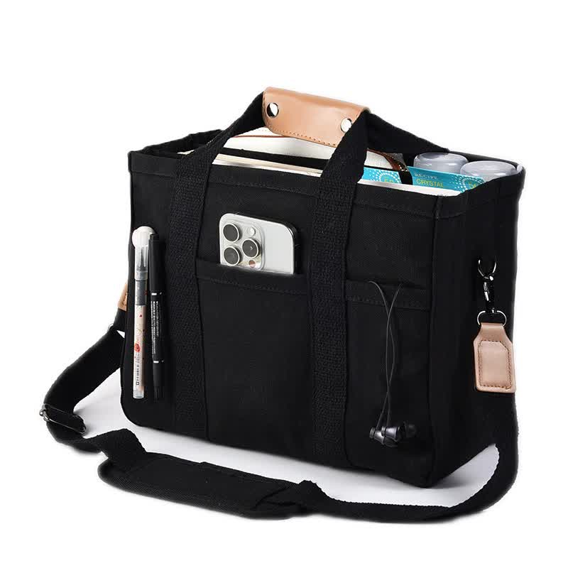 Large Capacity Multi - Compartment Tote Bag