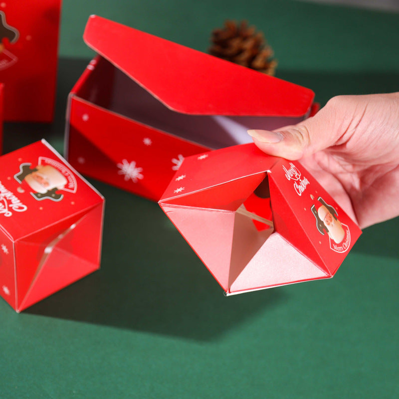 Red Pop-Up Jumping Gift Box Set (20 Bouncing Boxes) - Christmas / Valentine's Day Creative Surprise Gift Kit for Cash & Tiny Gift - Product image 5