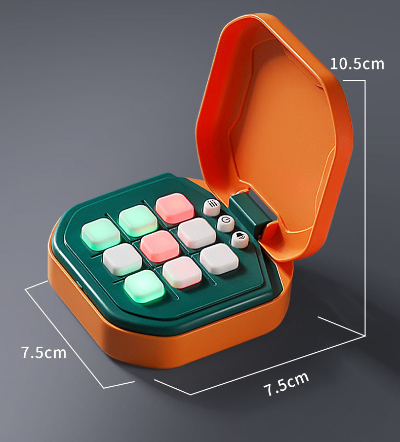 2 Pack Pink AI Tic-Tac-Toe Handheld Game Electronic Logic Training Machine with 9 Game Modes and Light-up Buttons for Kids Age 3+ Australian Home Travel - Product image 5