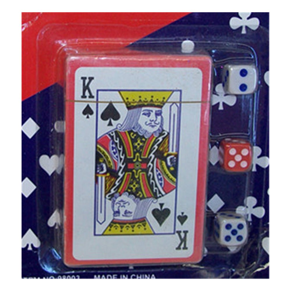Playing card with 6 Colourful Dices - Product image 2