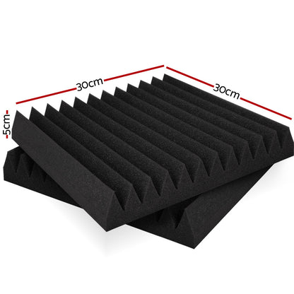 Alpha Acoustic Foam 20pcs 30x30x5cm Sound Absorption Proofing Panel Studio Wedge - Product image 2