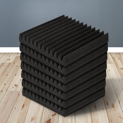 Alpha Acoustic Foam 40pcs 30x30x5cm Sound Absorption Proofing Panel Studio Wedge - Product image 8