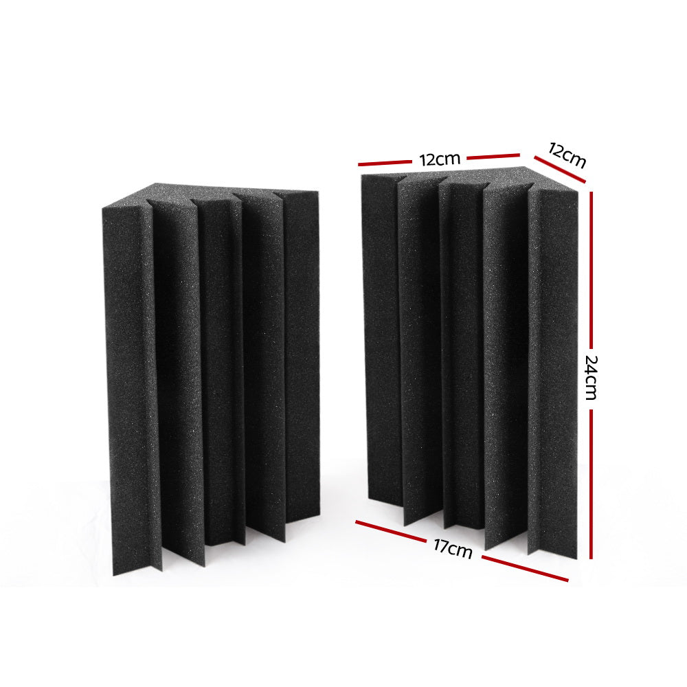 Alpha Acoustic Foam 20pcs Corner Bass Trap Sound Absorption Proofing Treatment - Product image 2