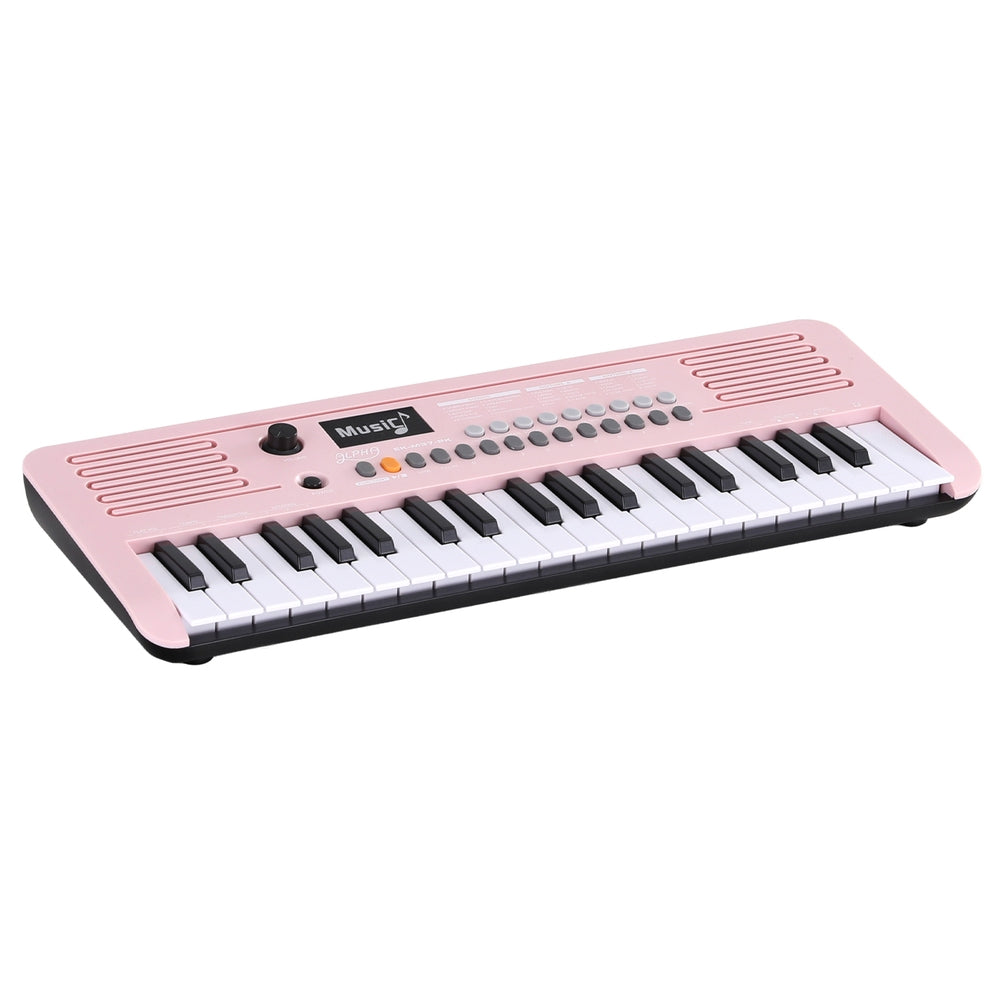 Alpha 37-Key Digital Piano Keyboard for Kids Beginners Electronic Keyboard Piano Gift Pink - Main product image