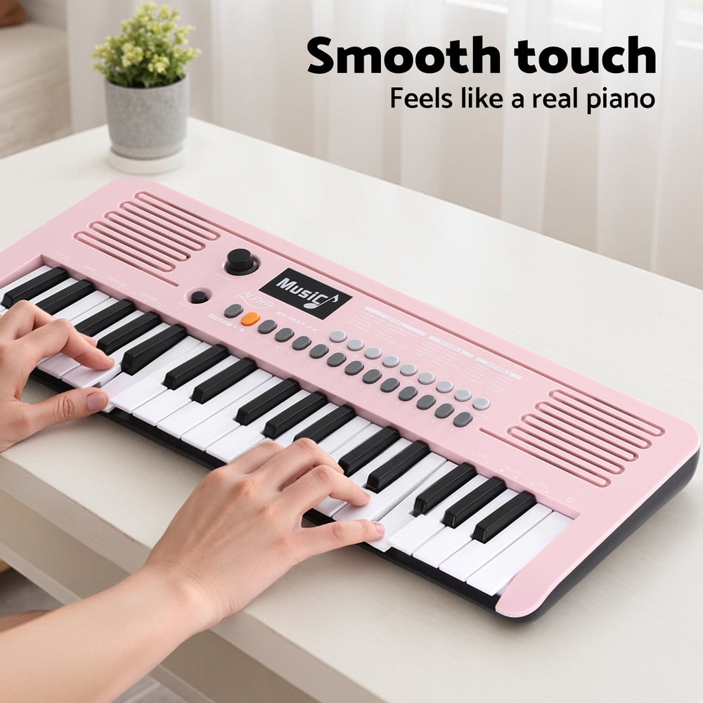 Alpha 37-Key Digital Piano Keyboard for Kids Beginners Electronic Keyboard Piano Gift Pink - Product image 5
