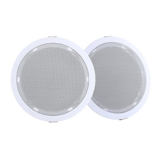 2 x 6" In Ceiling Speakers Home 80W Speaker Theatre Stereo Outdoor Multi Room - Main product image