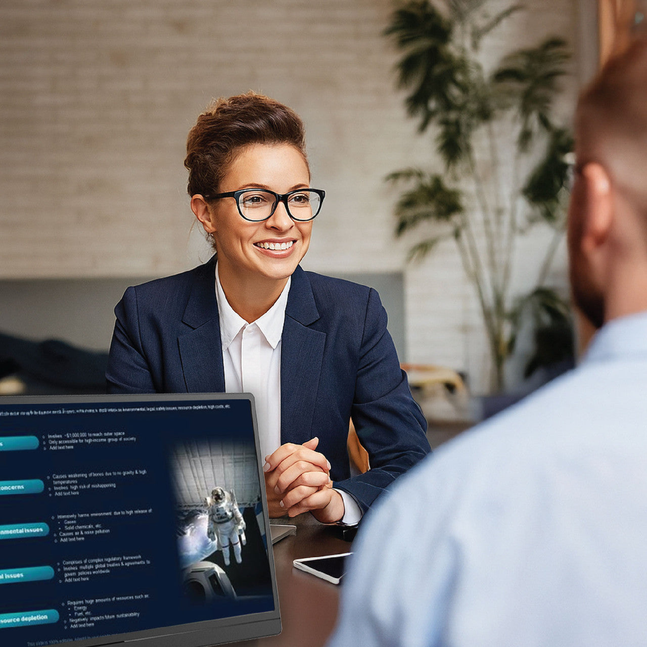 Laser 15.6 Portable Monitor with touch screen