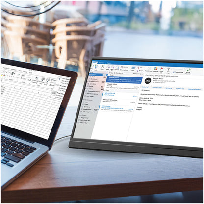 Laser 15.6 Portable Monitor with touch screen