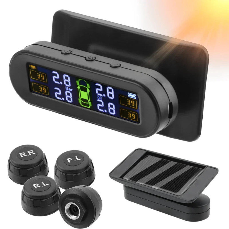 Wireless Tire Pressure Monitoring  Solar And USB Charging - Product image 2