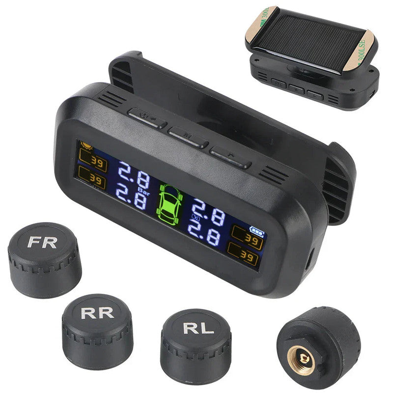 Wireless Tire Pressure Monitoring  Solar And USB Charging - Product image 5