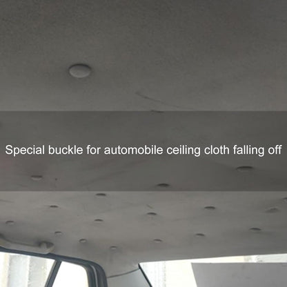 20Pcs Car Roof Repair Screw, Automotive Clips Auto Roof Snap Pins Retainer Practical Easy to Use Nylon Stable Car Roof Headliner Repair Kit Smooth Side - Product image 2