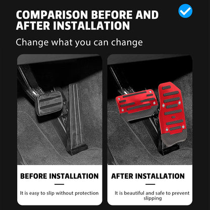 Car Anti-skid Foot Pedal Aluminum Alloy Car Pedals Universal Auto Accelerator Brake Pedal - Product image 2