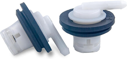 2pcs Fuel Tank Vent Valve, Gas Tank Vent Rollover Valve with Grommet Seal Kit Compatible with Jeep 84-96 Cherokee XJ Wagoneer, 86-92 Comanche MJ, 93-96 Grand Cherokee ZJ, 87-95 Wrangler YJ - Main product image