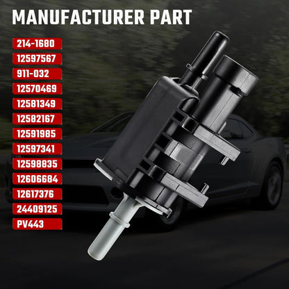 214-1680 Vapor Canister Purge Solenoid Valve Compatible with Buick Chevy Cadillac Pontiac GMC Saturn Replace 911-032 12597341 12597567 12570469 12581349 - Product image 3