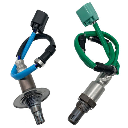 2Pcs Oxygen O2 Sensor Upstream Downstream Compatible with Honda CRV 2.4L L4 2007 2008 2009 Replacement for 234-9062 234-4359 - Main product image