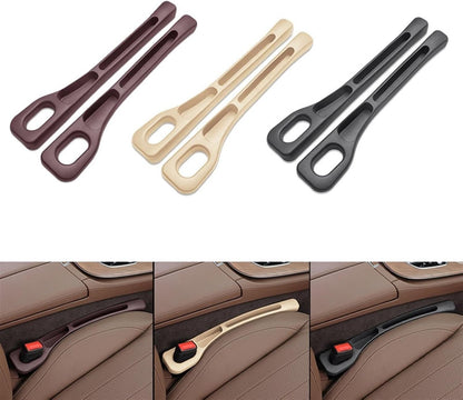 1 Pair Universal Car Seat Gap Plug Strip Side Seam Car Gap Filler Leak Proof Seat Gap Storage Organizer Interior Decoration(Black 1 Pair) - Product image 3