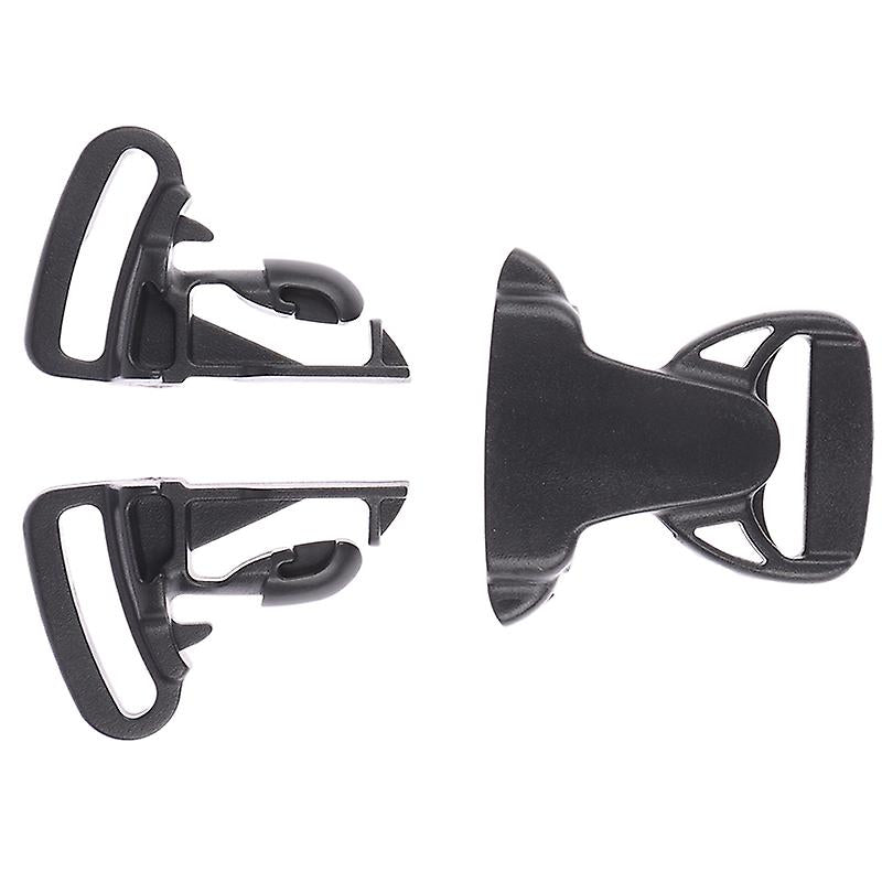 25mm 3 Way Three Point Buckle Quick Plastic Black Baby Carrier Accessory Hfmqv - Product image 4