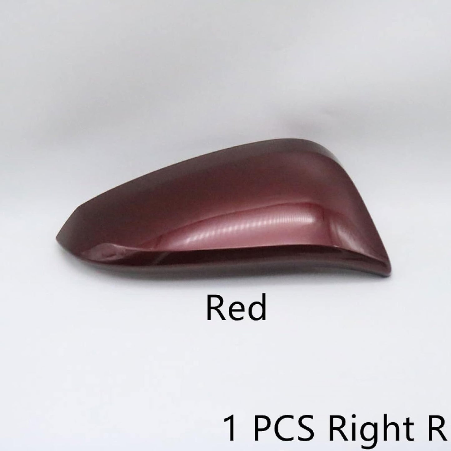 Side Rear View Mirror Cover Shell Holder Door Mirror Cap Housing Fit For To-yota RAV4 2013 2014 2015 2016 2017 2018 2019,Red Right Side - Product image 2
