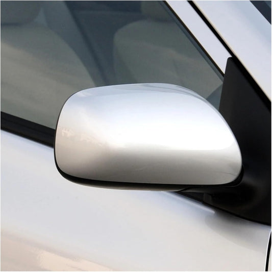 Door Rearview Mirror Cover Cap Housing Compatible For Toyota Corolla Accessories 2007 2008 2009 2010 2011 2012 2013(Silver Right) - Main product image