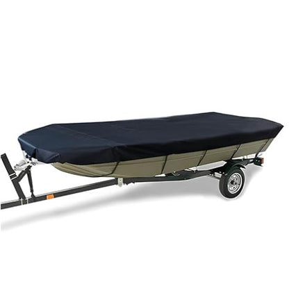17-19FT：600cm*310cm Boat Cover Trailerable Marine Grade 210D grey - Main product image
