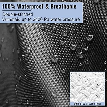 14-16ft Boat Cover Trailerable Marine Grade 600D Black - Product image 3