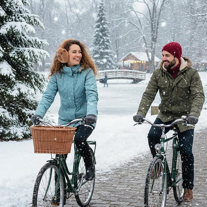 Earmuffs - Warm Earmuffs - Plush Earmuffs - Foldable Earmuffs - Winter Earmuffs - Suitable for outdoor sports, skiing, snowboarding, cold weather, autumn and motorcycling - Product image 6