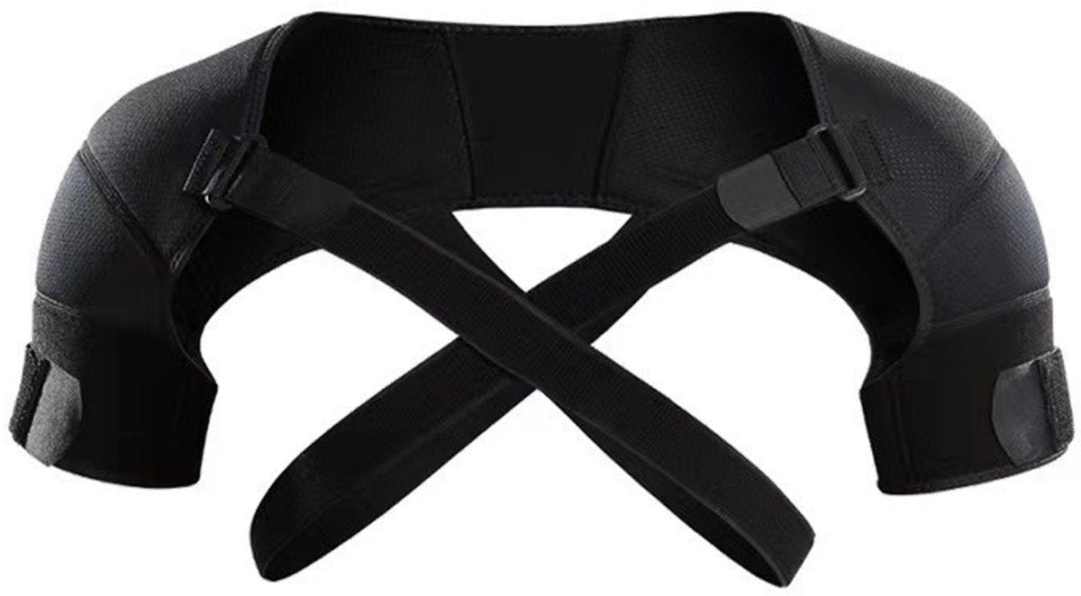 Shoulder Brace - Shoulder Support Brace for Sports - Double-Sided Adjustable & Breathable - Compression and Stability for Both Shoulders - S/M - Main product image