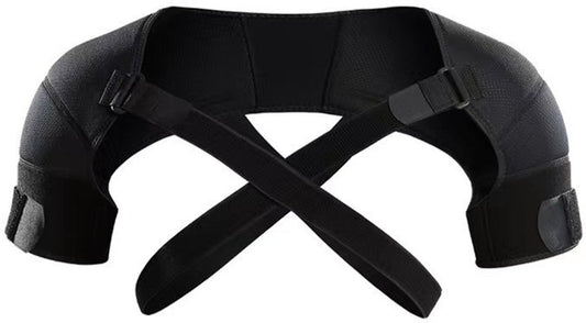 Shoulder Brace - Shoulder Support Brace for Sports - Double-Sided Adjustable & Breathable - Compression and Stability for Both Shoulders - S/M - Main product image