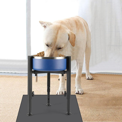 Dog Food Bowl Stand - Metal Elevated Dog Food Dispenser - Adjustable Dog Food Bowl Stand - Suitable for Large, Medium, and Small Dogs - Black (food bowl not included) - Product image 7