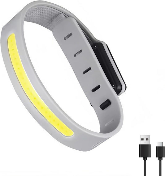 Lamp - Running Lamp - Bicycle Lamp - With reflective arm and wrist strap - 3 light modes - Rechargeable - Flashing outdoor lamp, a safe choice for running, jogging, cycling and walking in the dark. - Main product image