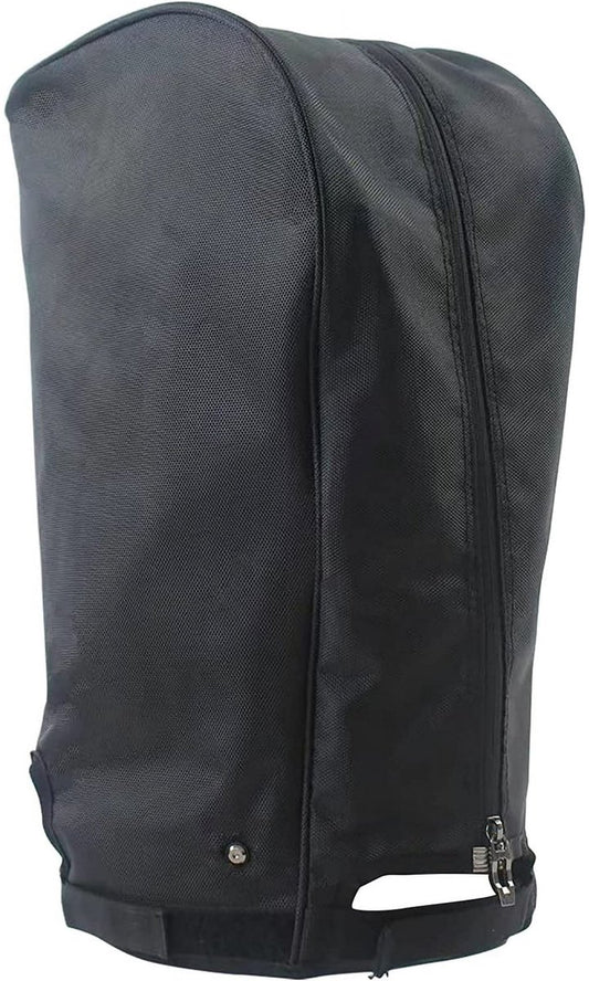 Golf Bag Cover - Waterproof Rain Cover - Golf Bag Rain Cover - Fits Almost All Travel Bags Golf Bag - Carrying Cart for Men and Women Golfers (Color: Canvas Black) - Main product image