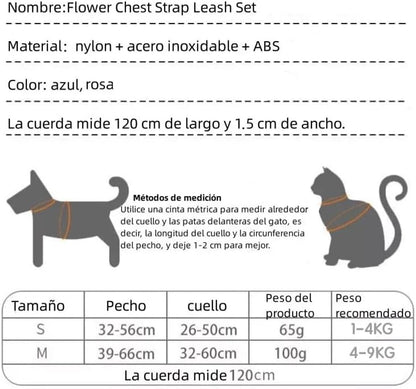 Dog Harness - Dog Harness - Dog Harness for Small Dogs - Anti-Pull Harness - Y-Shaped Harness - Pet Harness - Cat Escape Harness - Adjustable Harness for Small and Medium Dogs (Pink, Size S) - Product image 2