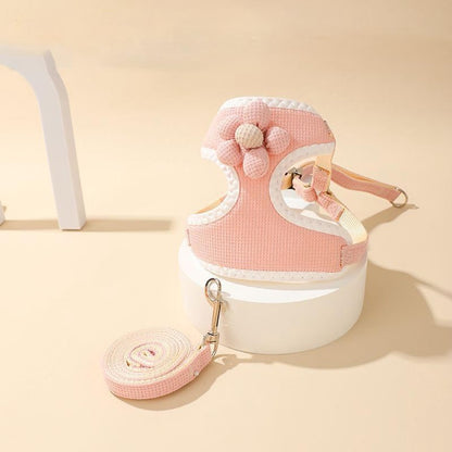 Dog Harness - Dog Harness - Dog Harness for Small Dogs - Anti-Pull Harness - Y-Shaped Harness - Pet Harness - Cat Escape Harness - Adjustable Harness for Small and Medium Dogs (Pink, Size S) - Product image 3