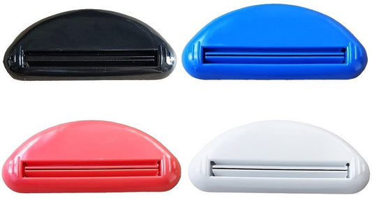 4-pack - Toothpaste tube squeezer - Dispenser - Toothpaste roller holder - Essential gadget for lazy people - Main product image