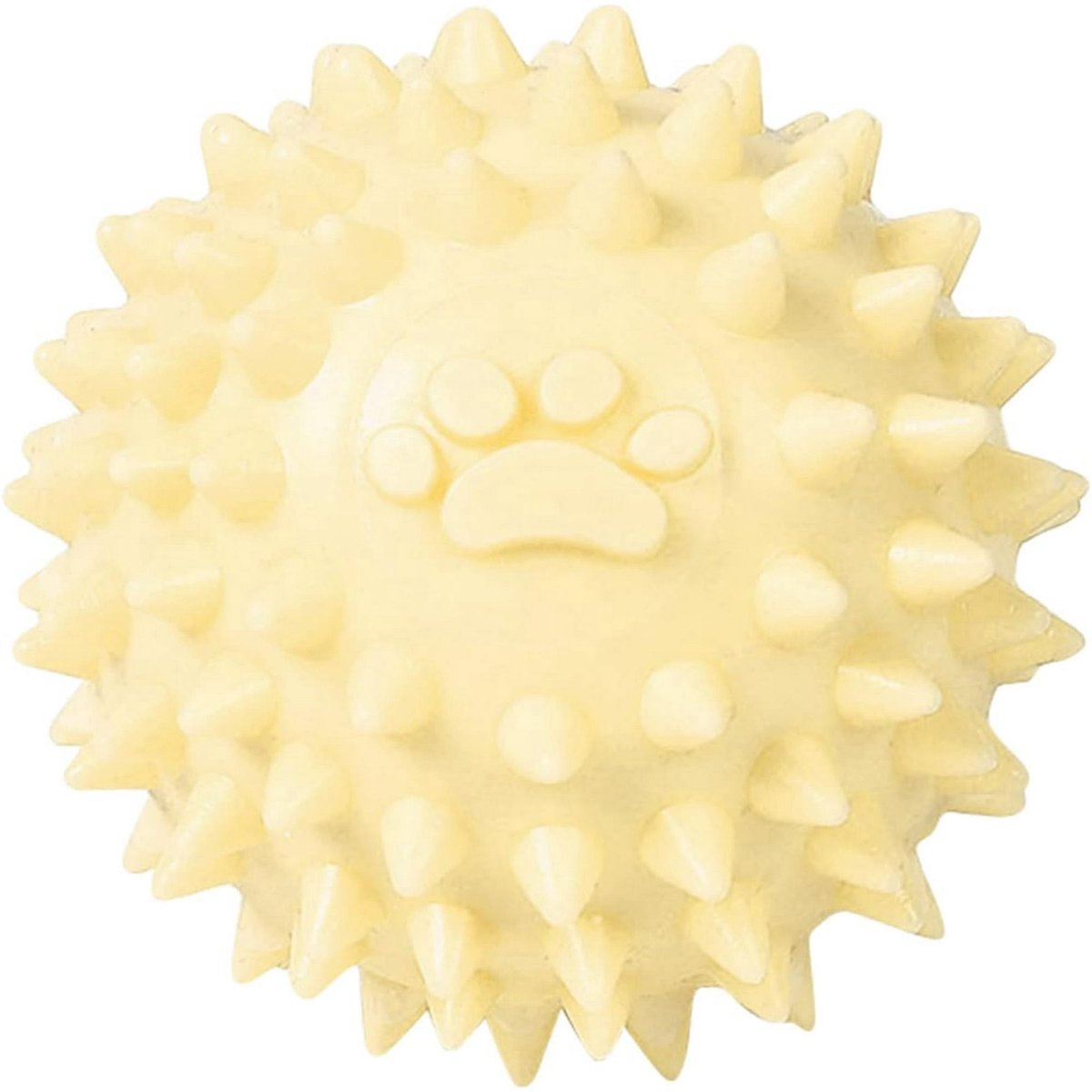 Dog Toy - TPR Spiky Ball, No Squeaker - Chew Toy - Long Lasting and Durable - Perfect for Dogs That Love to Chew - Puppy Training for Teething - Small Rubber Spike Toy - Main product image