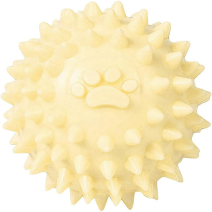 Dog Toy - TPR Spiky Ball, No Squeaker - Chew Toy - Long Lasting and Durable - Perfect for Dogs That Love to Chew - Puppy Training for Teething - Small Rubber Spike Toy - Main product image