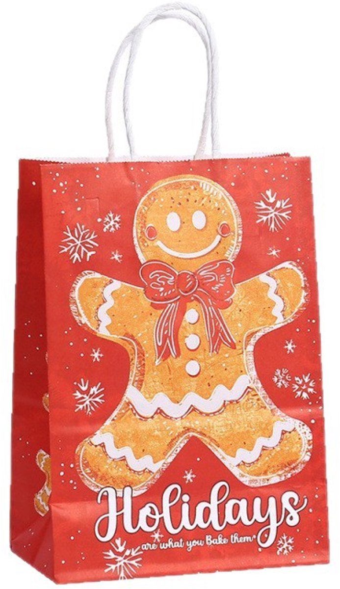 Gift Bags - 12 pieces - Packaging bags - Christmas gift bags - Gift bags - Kraft paper bags - Christmas decoration bags - Product image 3