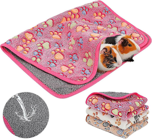 Pet Blankets - Washable 3-Pack Pet Cage Blankets - For Small Animals - Main product image