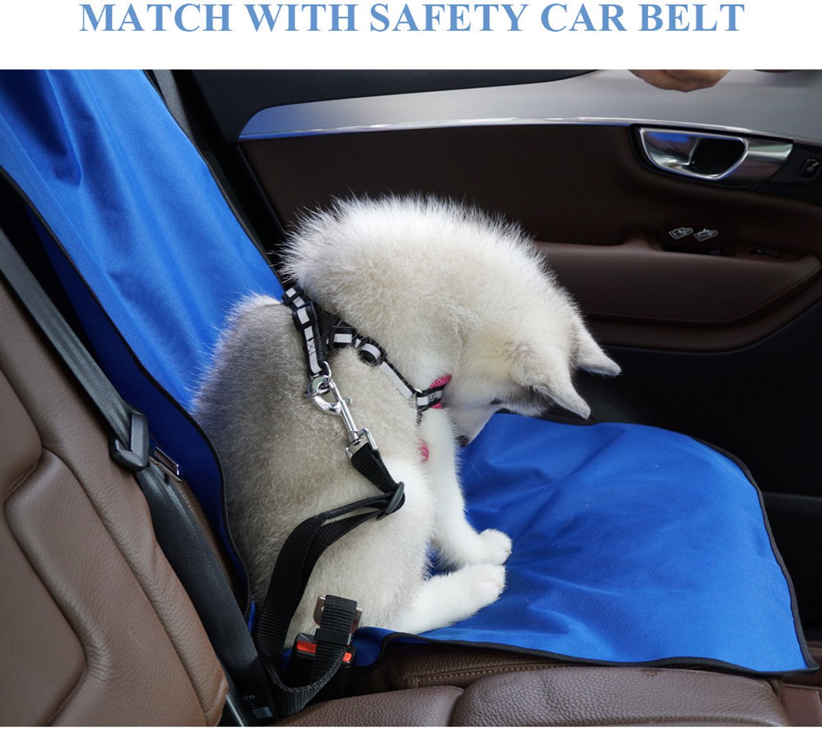 Pet Car Seat Covers - Pack of 2 - Pet Travel Mats - Mud-Proof Pet Car Seat Covers - Car Interior Protectors - Waterproof and Scratch-Resistant - Suitable for Cars and Trucks - Product image 3