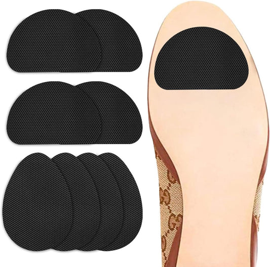 4 pairs of non-slip insoles - non-slip rubber insoles for soles - self-adhesive insoles - unisex insoles - noise-reducing sole pads - Main product image