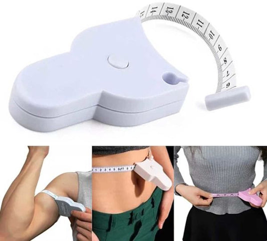 Measuring tape - for clothing and body measurements - centimeters and inches - white - Main product image