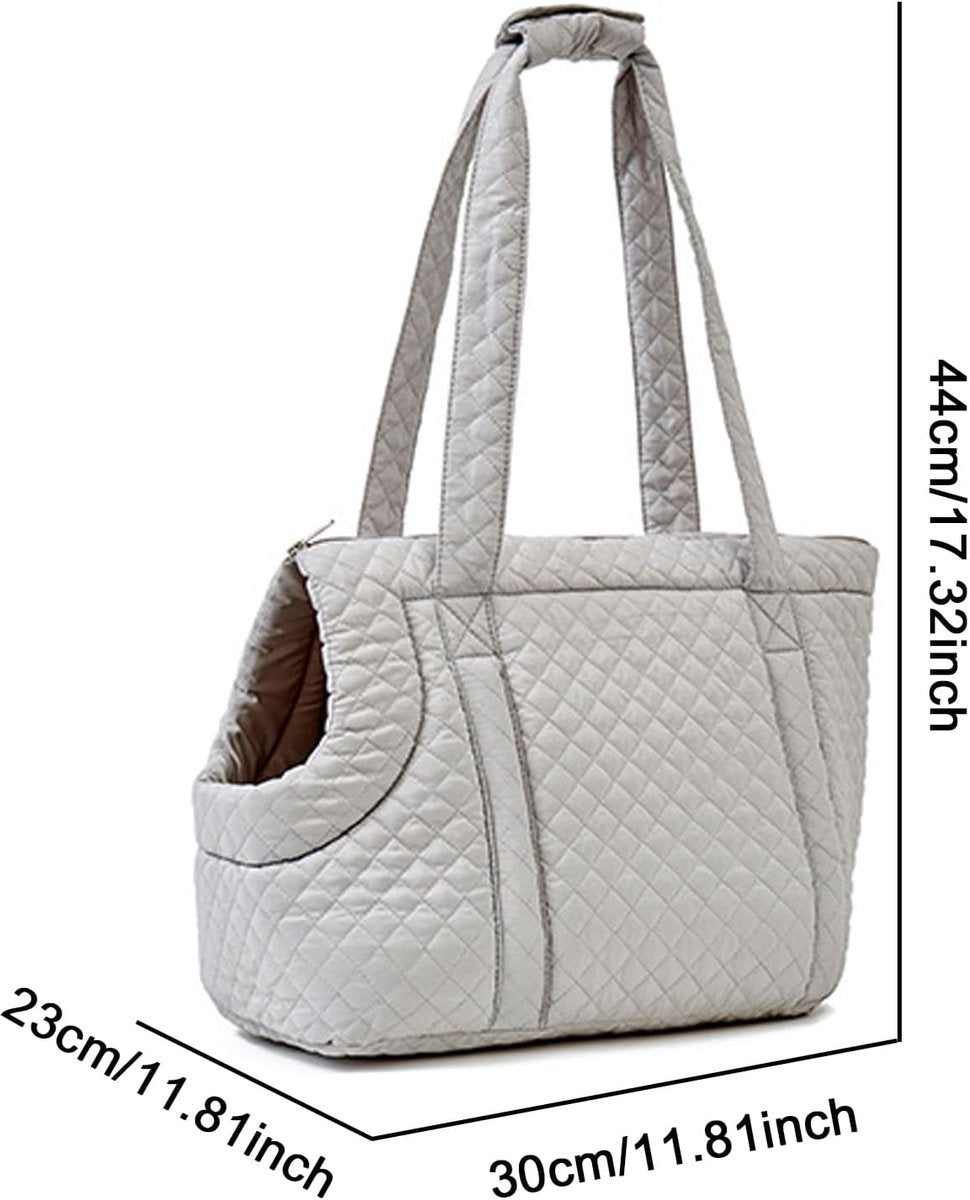 Pet Carrier - Small Portable Pet Carrier - Lightweight Cotton Winter Pet Carrier - Take Your Pet With You - Suitable for Cats, Puppies and Kittens - Product image 3