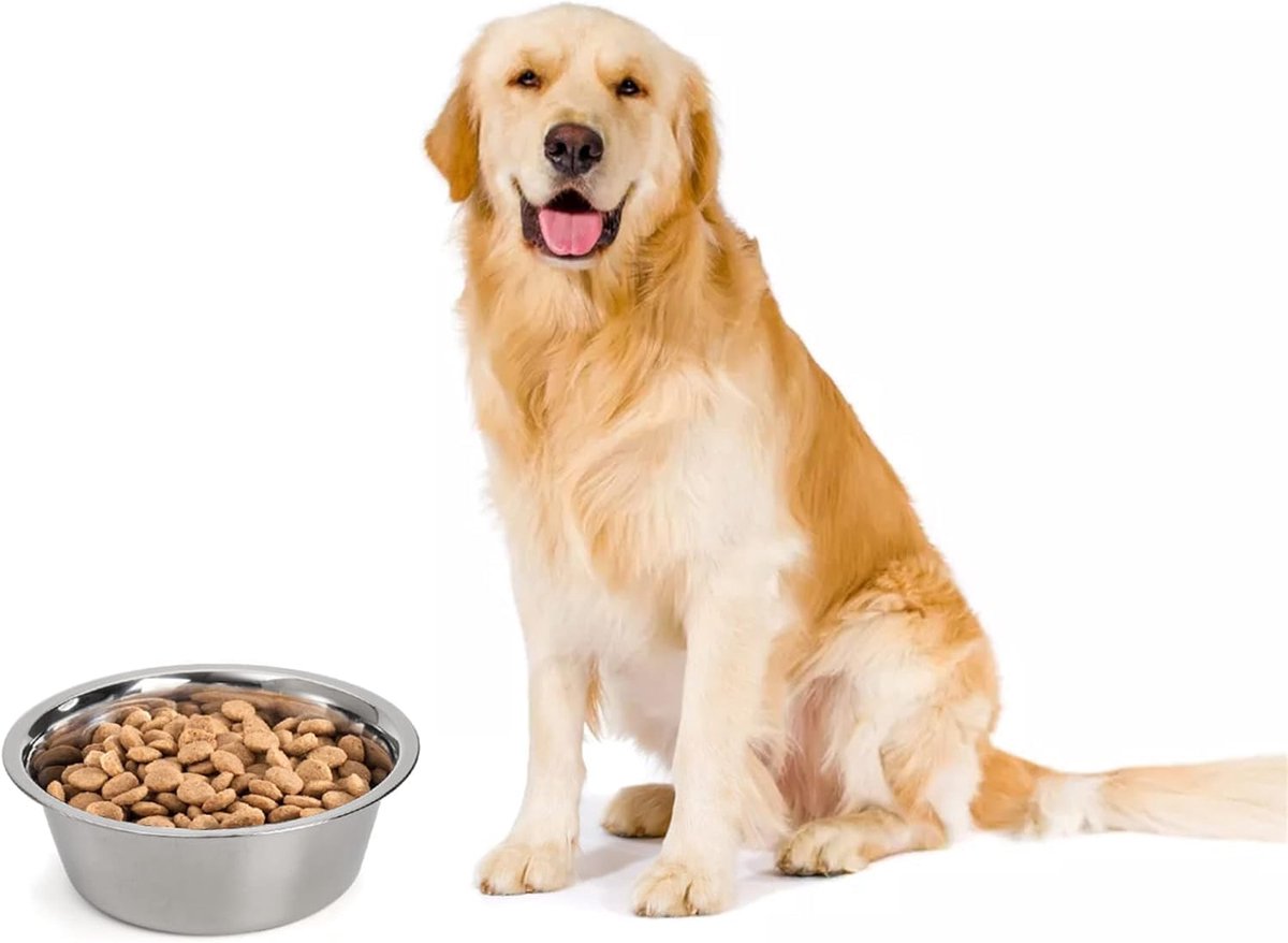 4-Pack Stainless Steel Food and Water Bowls for Cats and Dogs - Pet Food and Water Bowls - Pet Bowls - For Large, Medium, and Small Dogs - Kitten Bowls - Puppy Bowls - Product image 5