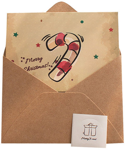 Christmas cards with envelopes - 6 sets - Christmas Eve cards - Christmas decorations - Christmas cards - New Year's cards - Making Christmas cards - Christmas card sets - Product image 4